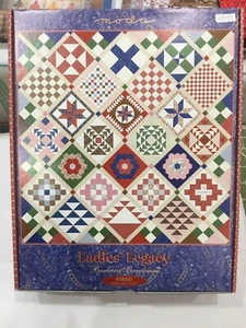 MODA Ladies Legacy Quilt Kit by Barbara Brackman 77" X 77" - Picture 1 of 2
