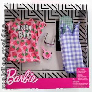 Barbie Fashion Set 2er Pack Shirt & Kleid GHX61 NEU/OVP Mode Set Kleidung Outfit - Bild 1 von 3
