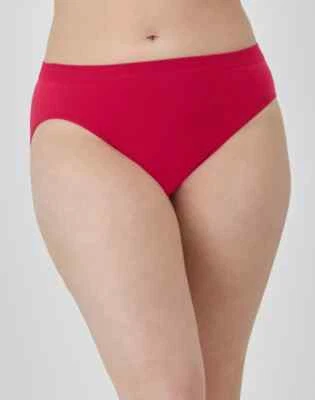 Bali Comfort Revolution Seamless Microfiber Hi-Cut Brief DF303J 303J - Image 1 of 4