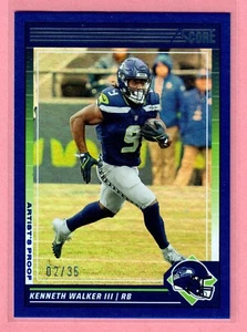 2024 Panini Score Kenneth Walker III Artists Proof #/35 Seahawks SP - Bild 1 von 2