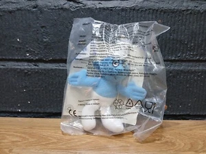The Smurfs McDonalds Happy Meal Toys Plush 4” 2011 Grumpy Sealed Bag Vintage - Picture 1 of 2