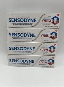 Sensodyne Sensitivity & Gum Sensitive Toothpaste, 3.4 Oz 4 Pack - Picture 1 of 1
