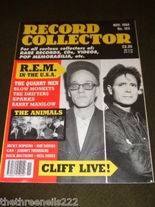 RECORD COLLECTOR #183 - THE ANIMALS - THE DRIFTERS - NOV 1994  - Imagen 1 de 1