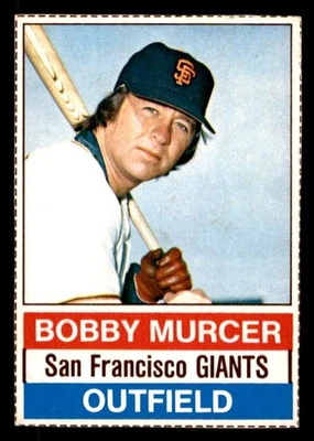 1976 Hostess Baseball #123 Bobby Murcer (Full Border) VG/EX *d4 - Image 1 of 2