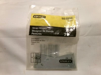 Paquete de 2 bisagras de correa Stanley de 3' Foto 1 de 3