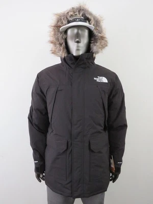 NWT Mens The North Face Mcmurdo 600-Down Parka Insulated Winter Jacket - Black - Image 1 of 4