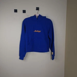 Madhappy Signature Universal Hoodie Colbalt Blue Orange Size XS - Picture 1 of 12