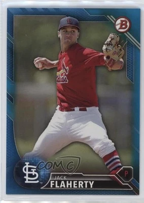 2016 Bowman Prospects Blue /150 Jack Flaherty #BP89 - Image 1 of 2