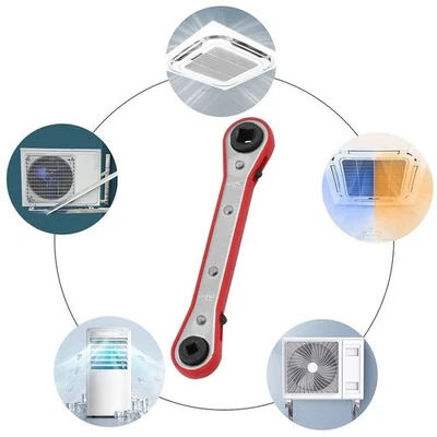 Essential Ratchet Wrench for Refrigeration Services Multiple Sizes Available - Image 1 of 4