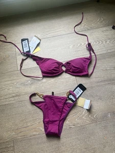 Vix Paula Hermanny Bikini Set. Erin Chain Top / Padded M.Bottom Ingrid / Purple - Bild 1 von 6