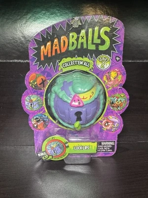 Madballs 2017 Serie 2 Labios de Bloqueo Sellado en Tarjeta Gross Out Juguete Nuevo Ver Fotos Foto 1 de 4