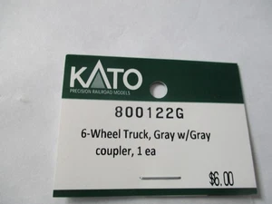 Kato #800122G Camion 6 Ruote Diner Grigio con Accoppiatore. 1 ciascuno. Scala N - Foto 1 di 2