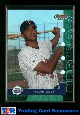 2005 Bowman's Best #42 Kevin West Green #/899 - Image 1 of 2