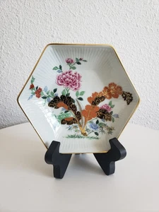 Covilhete Vista Alegre Chengtu 93 Hexаgon Candy Trinket Dish 1980-1992 Retired - Picture 1 of 9