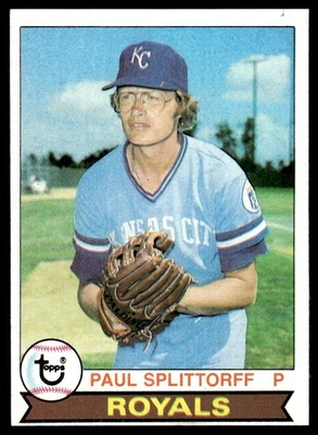 1979 Topps Paul Splittorff Kansas City Royals #183 - Image 1 of 2