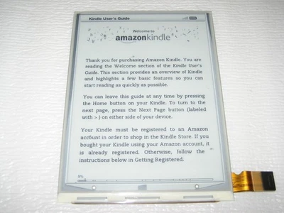 Teclado Kindle 3 tercera tinta electrónica de repuesto de pantalla, ED060SC7(LF)C1, D00901 #S-4 Foto 1 de 2