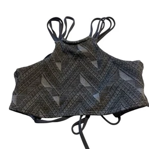 Traje de baño Maaji Top para mujer mediano reversible floral con tiras - Imagen 1 de 8