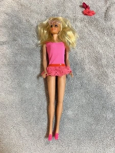 VINTAGE Barbie PJ TWIST N TURN DOLL ORIGINAL SWIMSUIT GLASSES eye lashes - Picture 1 of 12