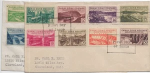 1939 Balboa Heights, Canal Zone, Sc #120-135 FDC (66003) - Picture 1 of 5