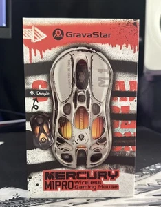 GravaStar Mercury M1 Pro 4K Wireless Gaming Mouse With Dongle - Picture 1 of 3