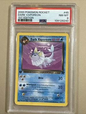 Dark Vaporeon 45/82 Team Rocket Regular - Image 1 of 2