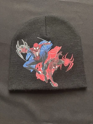 Gorro tejido juvenil Marvel Spider Man negro unisex Foto 1 de 3