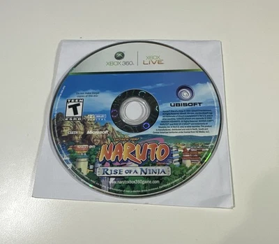 Naruto Rise Of A Ninja (Microsoft Xbox 360) - Disc Only - Tested and Working - Image 1 of 3