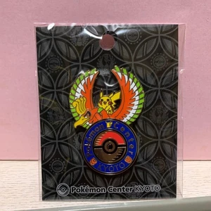 Pokemon Center Kyoto Limited Logo Pin Japan Limited Edition Ho-oh & PIKACHU - Bild 1 von 1