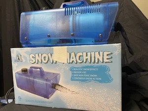 Froggy's Fog Pro Snow Machine, Model Snow Making Machine / Blue / 650 Watts - Picture 1 of 9