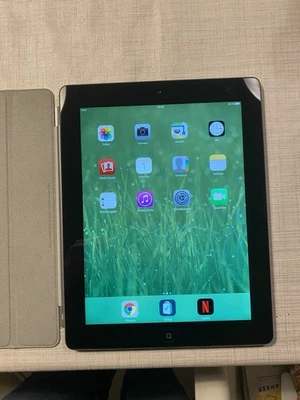 Apple iPad 4. Gen. 16GB, WLAN, 24,64 cm, (9,7 Zoll) - Schwarz - Bild 1 von 4