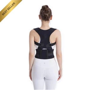Adjustable Back Brace Posture Corrector for Men Women, Lumbar Shoulder Support B - Picture 1 of 12