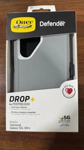 Samsung galaxy s24 ultra gray OtterBox Defender Series Case With Belt Clip - Photo 1 sur 2