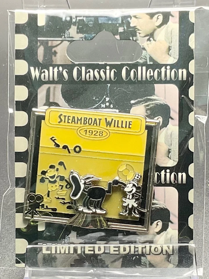 Disney 2009 Walt's Classic Collection Steamboat WIllie LE 1000 Pin - Image 1 of 1