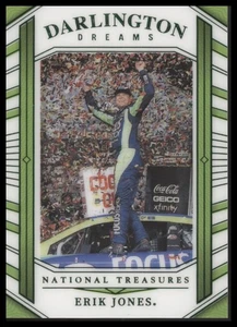 2024 Panini National Treasures #DD-4 Erik Jones Darlington Dreams Green #/5 - Picture 1 of 2