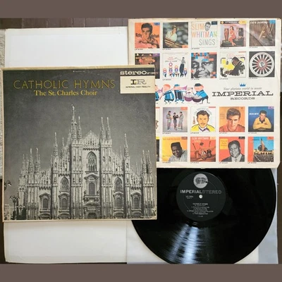 Vintage Tested LP: Catholic Hymns St. Charles Choir Original Imperial Stereo VG+ - Image 1 of 4