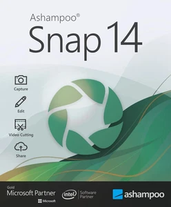 Ashampoo Snap 14 - Nagrywanie ekranu - Rejestrator ekranu - Wersja do pobrania na PC - Zdjęcie 1 z 1