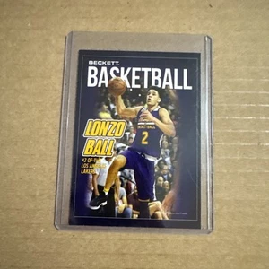 LONZO BALL MAGIC JOHNSON 2017-18 Beckett Exclusive card RC 191/4000 LAKERS - Picture 1 of 2