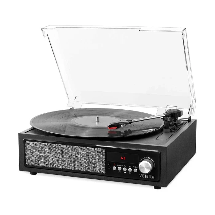 Victrola 3-in-1 Bluetooth Record Player - Black - Image 1 of 1