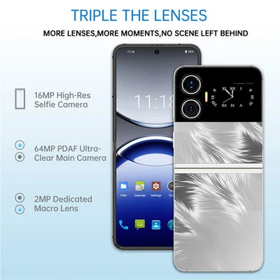 Smartphone Frog X6 Helio G99 Octa-Core 6.9 pollici Telefono pieghevole - Immagine 1 di 4