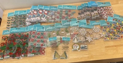 Jolee's boutique set of 38 Christmas 3D scrapbook sticker new all sealed - Image 1 of 4