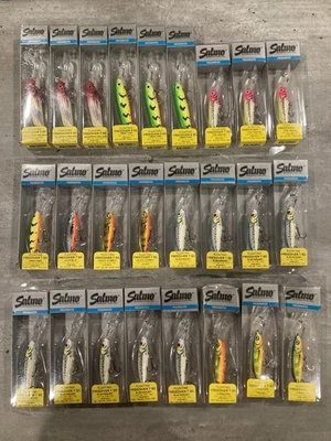 Lote de 25 Crankbaits Salmo Floating Freediver 7 SD y 9 SD - Colores Mezclados - Nuevos Foto 1 de 4
