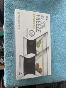 Host Martini Freeze Cooling Cups pack of 2 Brand New - Picture 1 of 7