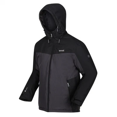 Regatta Mens Jacket Raincoat Volter Protect Ii Waterproof, Black, M - Image 1 of 2