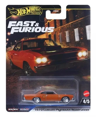 1970 Plymouth Road Runner Custom Hot Wheels Fast & Furious 1:64 JBL87-9866 - Immagine 1 di 3