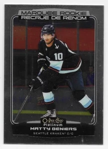 22/23 O-PEE-CHEE PLATINUM MARQUEE ROOKIE RC Matty Beniers #203 - Picture 1 of 1