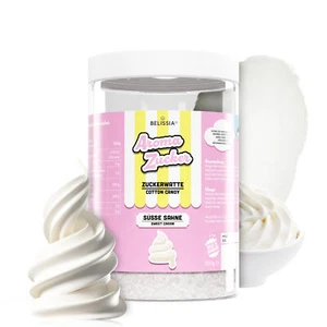 Belissia Aromazucker | Zuckerwatte Zucker gefärbt | Süße Sahne 250 Gramm - Bild 1 von 7