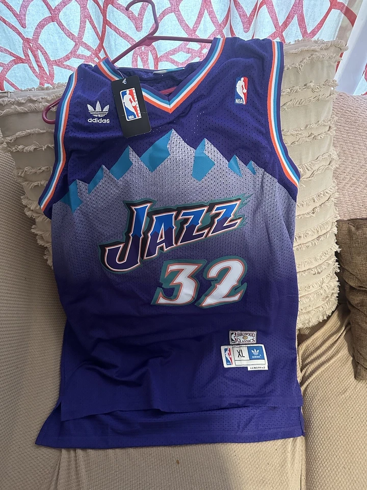 Camiseta masculina Karl Malone Jazz GG - Imagem 1 de 1