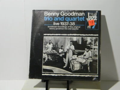 BENNY GOODMAN TRIO AND QUARTET LIVE 1937-38 1973 Columbia Records P 13289 SEALED Foto 1 de 2