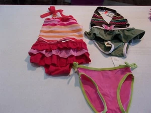 NEW Baby Girls Size 12-18 Months OLD NAVY & GAP Misc Swimsuit Pieces (qty 5) - Picture 1 of 2