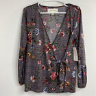 Brand New French Laundry Long Sleeve Floral Shirt Top NWT Women’s Large L 
